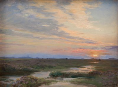 スカーゲンでの夜 作： Peder Severin Krøyer