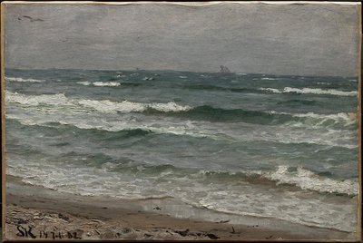 海景。 スカーゲン 作： Peder Severin Krøyer