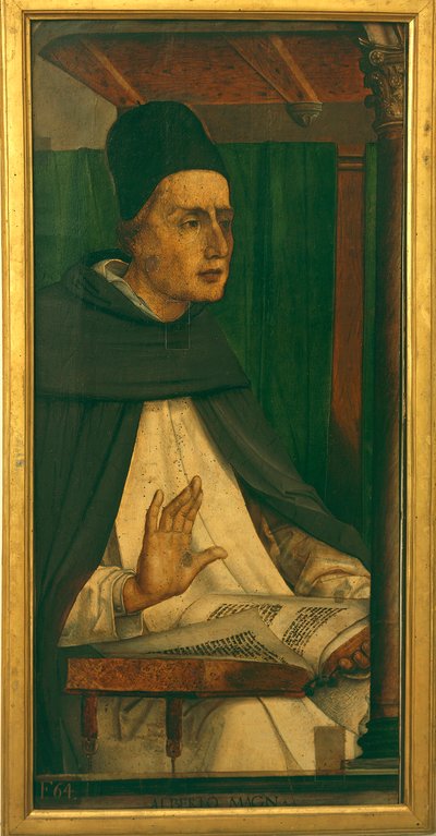 アルバート大帝（油彩・キャンバス 作： P. (c.1450 1504) Joos van Gent and Berruguete