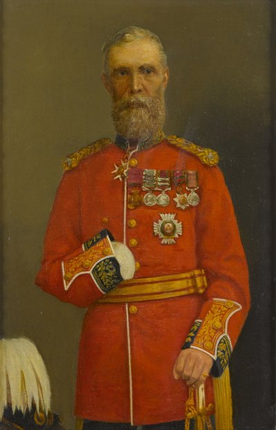 General Sir Mark Walker (óleo sobre tela) 作： P. A. Wilkins