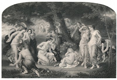 キューピッドソネットクリヴの武装解除、c1870 作： P. Lightfoot