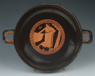 赤いフィギュアキリックス、紀元前490-480年（セラミック） 作： Painter of the Paris Gigantomachy