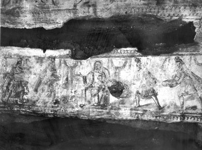 マギの礼拝（壁画） 作： Paleo Christian