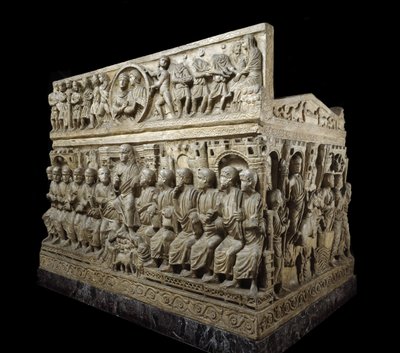 フラウィウス・スティリコのサルコファガス 359～408年頃（大理石製 作： Paleo Christian