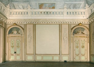 タペストリールーム、ヴィラレアーレ、モンツァ、ロンバルディア州、イタリアのビュー 作： Pandolfo Reschi