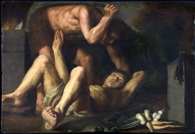 カインとアベル、c。 1610 作： Paolo Guidotti