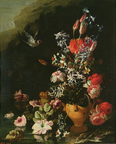 花の静物 作： Paolo Porpora