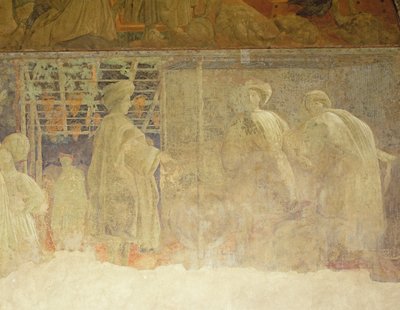 緑の十字架の駅」（フレスコ画）の詳細 作： Paolo Uccello