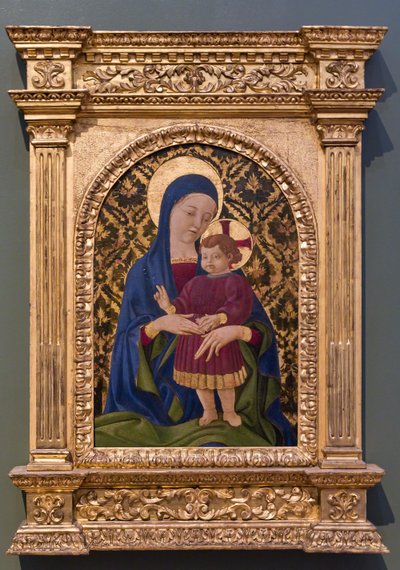 聖母と幼子 作： Paolo Uccello