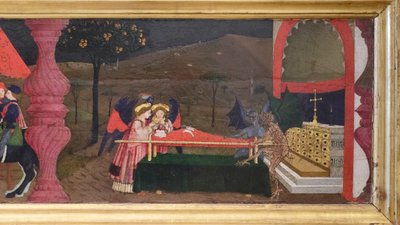 ホストの冒涜のプレデラ、詳細 作： Paolo Uccello