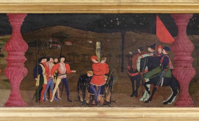 ホストの冒涜のプレデラ、詳細 作： Paolo Uccello