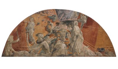 洪水と水位の低下、c。 1440年。 作： Paolo Uccello