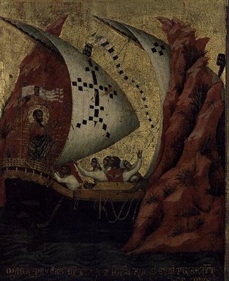 聖マルコの出現 作： Paolo Veneziano