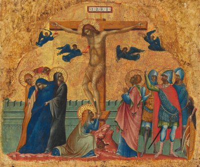 はりつけ、c。 13401345。 作： Paolo Veneziano