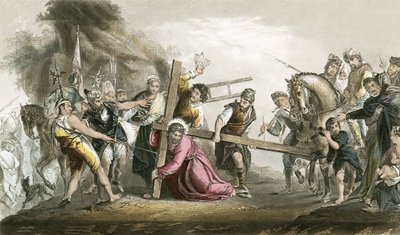 十字架を負うキリスト 作： Paolo Veronese