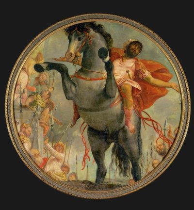 マーカス・カーティウスの犠牲者の死 作： Paolo Veronese