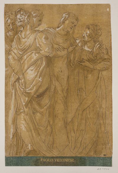 5人の女性 作： Paolo Veronese