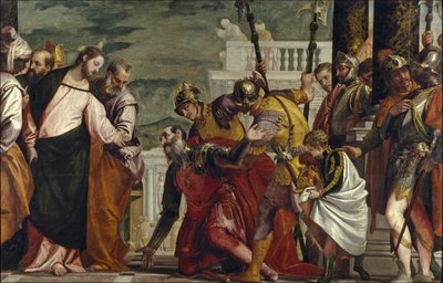 センチュリオンの僕を癒すイエス 作： Paolo Veronese