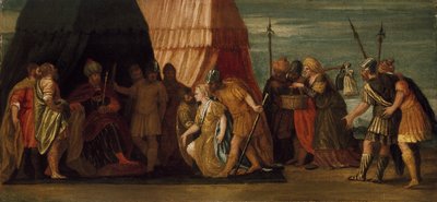 ホロフェルネスが受け取ったジュディス 作： Paolo Veronese