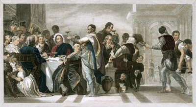 カナでの結婚 作： Paolo Veronese
