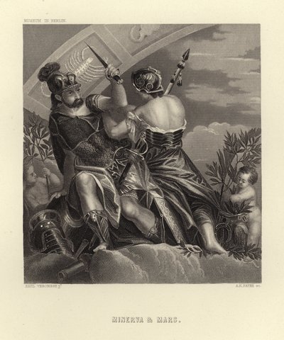 ミネルバと火星 作： Paolo Veronese
