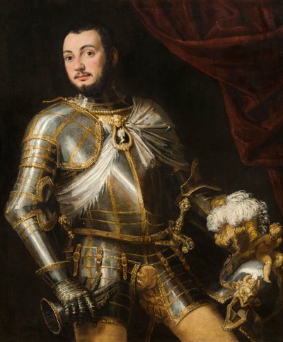 Count Collaltino Collalto 1523-1569の肖像。 作： Paolo Veronese