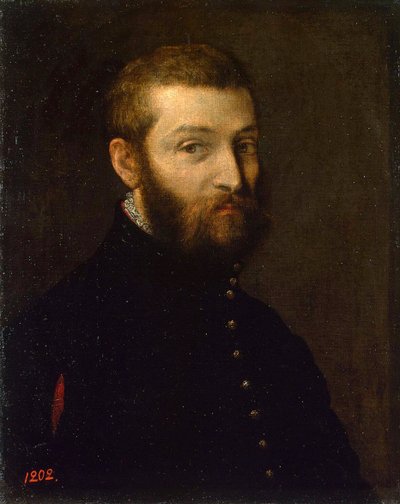 自画像」、1558 年から 1563 年の間。 作： Paolo Veronese