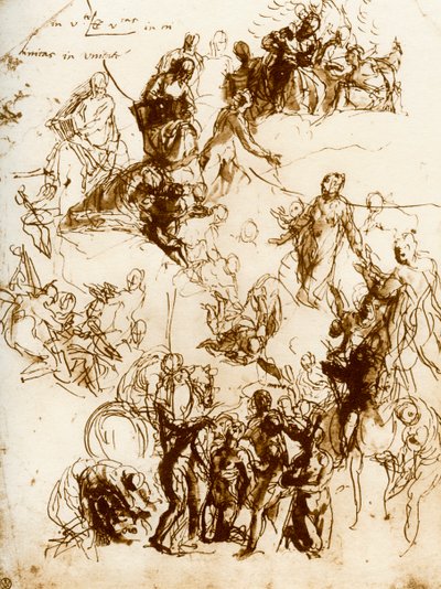 聖ジョージの殉教のスケッチ、1913年。 作： Paolo Veronese