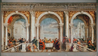 レヴィの家の饗宴 作： Paolo Veronese