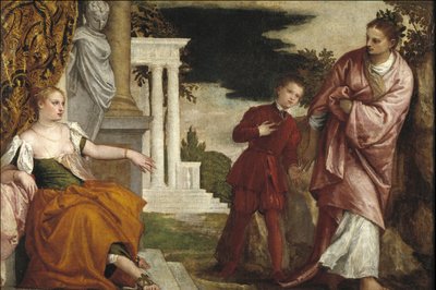 美徳と悪徳の間の若い男 作： Paolo Veronese