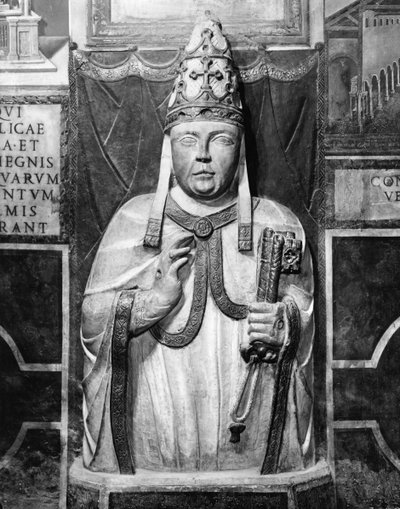 教皇ベネディクト12世（1342年没 作： Paolo da Siena