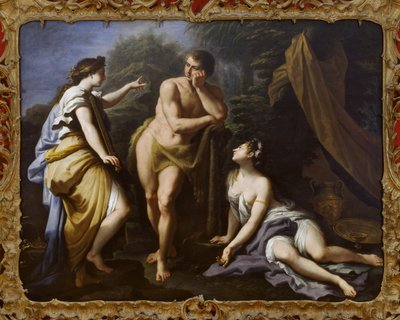 ヘラクレスの選択、1712 作： Paolo di Matteis