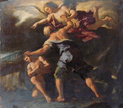 アイザックの犠牲 作： Paolo di Matteis