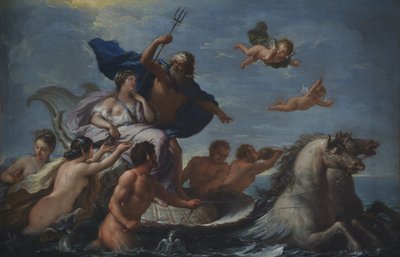 ネプチューンとアンフィトリテの勝利 作： Paolo di Matteis