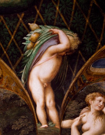 プット（『ダイアナとアクタイオンの神話』より 作： Parmigianino
