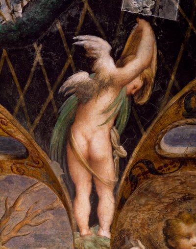 プット（『ダイアナとアクタイオンの神話』より 作： Parmigianino