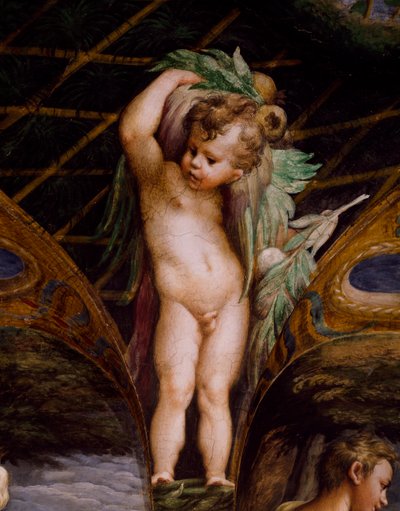 プット（『ダイアナとアクタイオンの神話』より 作： Parmigianino