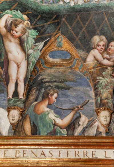 ダイアナとアクテイオンの部屋、2384753 の詳細 作： Parmigianino