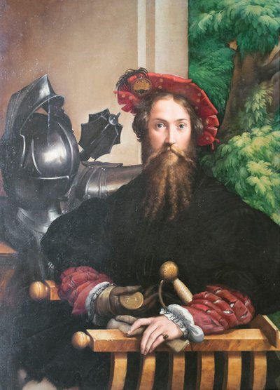 ガレアッツォ・サンヴィターレの肖像 作： Parmigianino (1503 40)