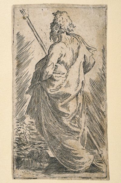 聖ヤコブ大王 (エッチング) 作： Parmigianino