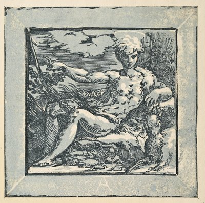 荒野の洗礼者聖ヨハネ 作： Parmigianino