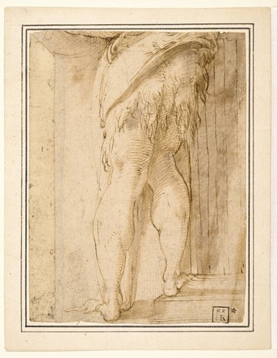 洗礼者聖ヨハネの脚の習作 作： Parmigianino