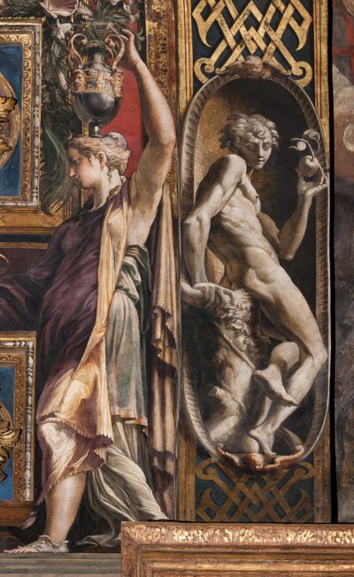 三賢乙女と三愚か乙女 作： Parmigianino