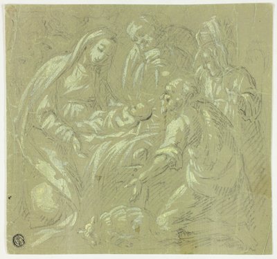 羊飼いの礼拝 作： Parmigianino