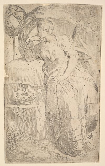 占星術、16世紀初頭。 作： Parmigianino