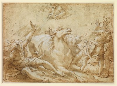 セントポールの改宗 作： Parmigianino