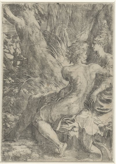 愛のカップル 作： Parmigianino