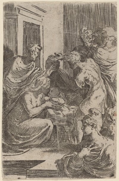 羊飼いの礼拝 作： Parmigianino