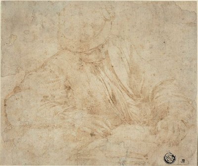 若い男の読書 作： Parmigianino