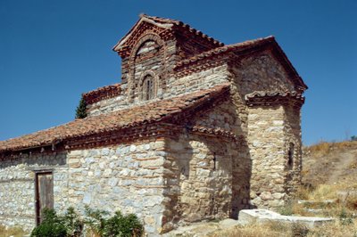 1477年に建てられた聖コンスタンティンとセントヘレナの教会 作： Parthenius